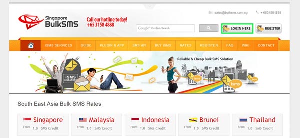 Compose Group Messaging in Bulk SMS Indonesia